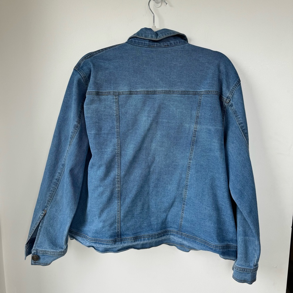 mark. Light Blue Jean Jacket - Picture 3 of 3